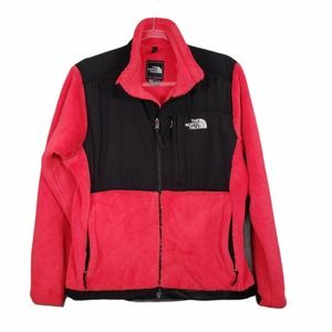 The North Face Thermal Pro Zip Up Red Fleece Jacket Women's Medium